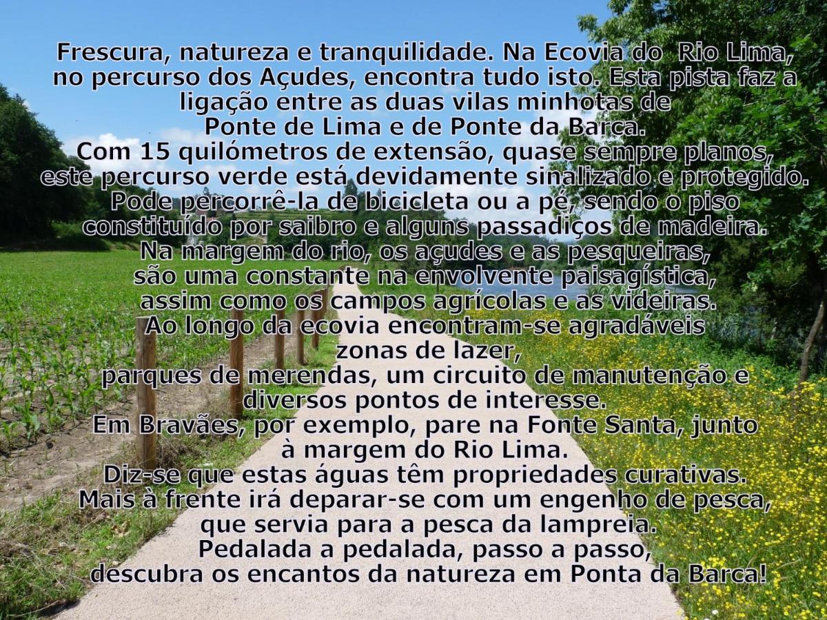 ポンテ・ダ・バルカCasa Do Rioアパートメント エクステリア 写真